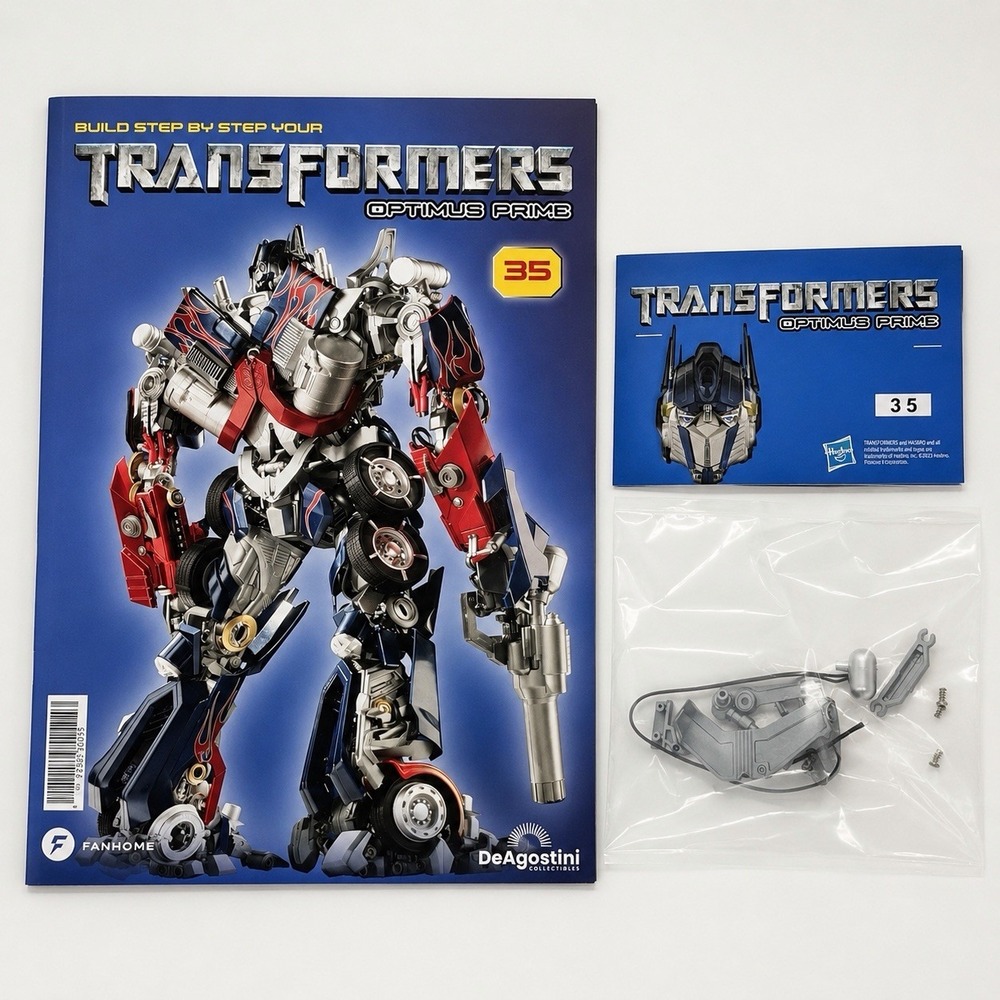 Transformers Optimus Prime Build Up Model Issue #35 DeAgostini Sealed Parts Kit